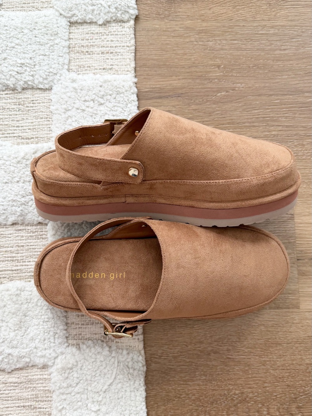 Madden Girl Graham Clogs in Tan - Picture 2 of 7
